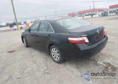 2007 Toyota Camry Hybrid z USA, uszkodzony, nr VIN 4T1BB46K47U030216